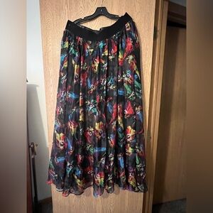 Colorful Floral Women's Skirt